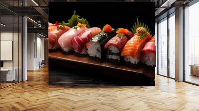 Sushi mix Wall mural