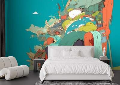 abstract Wall mural