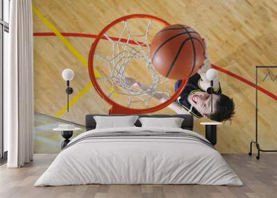 basketball player Wall mural