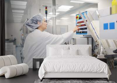 medical factory and production indoor Wall mural