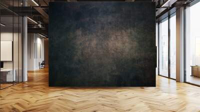 Gray grunge background with scratches Wall mural