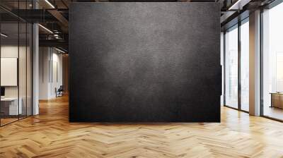 Modern luxury leather texture background black gray leather structure material Wall mural