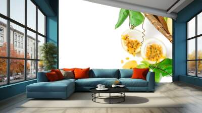 Passion fruit basket Wall mural