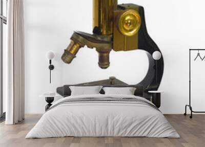 Retro microscope Wall mural