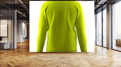 Crewneck Sweatshirt, 3D render back view, isolated on white background Wall mural