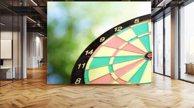 Dart board Wall mural