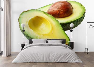 avocado isolated  Wall mural