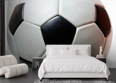 soccer ball isolated Wall mural