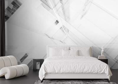 Abstract architecture 3d rendering Wall mural