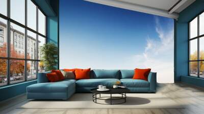 Colorful sky and sunrise Wall mural