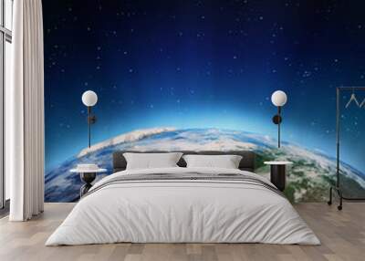 europe from space Wall mural