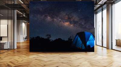 Milky way Wall mural