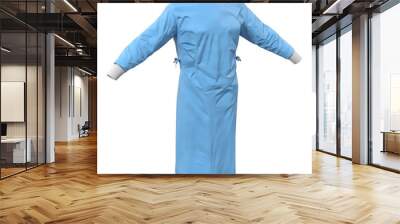 Surgeon Dress isolated on white 3D Illustration Wall mural