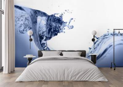 water splashing Wall mural