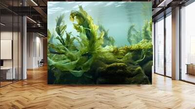 Holdfast of kelp in England Wall mural