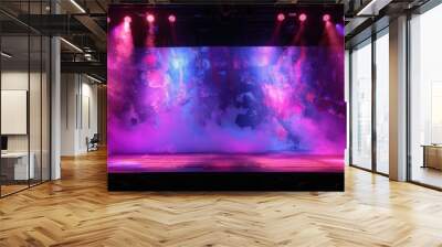 Stage lighting for decorative purposes Wall mural