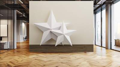 Two stars Wall mural