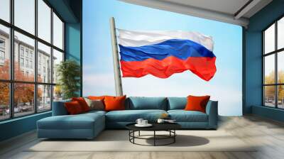 Russian flag Wall mural