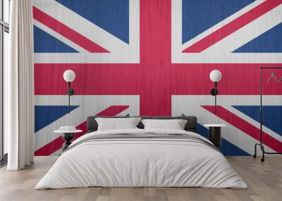 england flag texture as background Wall mural