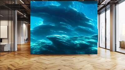 Artistic concept painting painting of a underwater landscape Wall mural