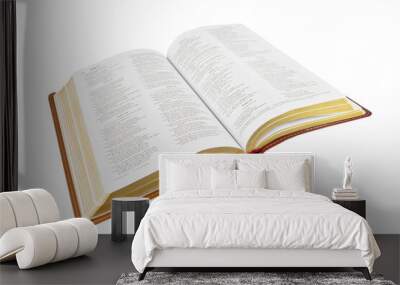 Bible isolated on a white background. Wall mural