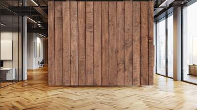 wood texture. background old panels Wall mural