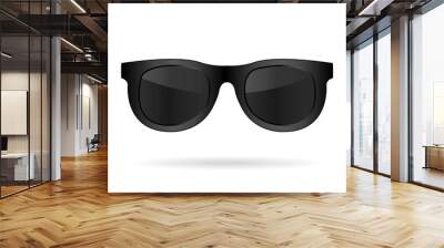 Sunglasses on white background. Vector icon Wall mural