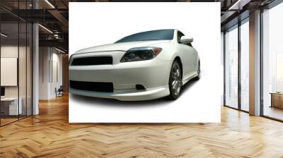 White Coupe Wall mural