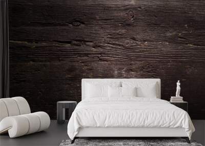 Old wood texture background Wall mural