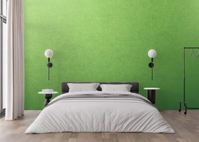 Dark green tone gradation with light color shade paint on environmental friendly cardboard box blank paper texture background with space minimal style Wall mural