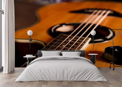 acoustic guitar Wall mural