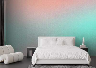 Gradient texture background, noise texture colorful gradient for web banner poster background Wall mural