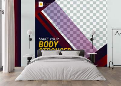 Creative Fashion sale for web banner Wall mural