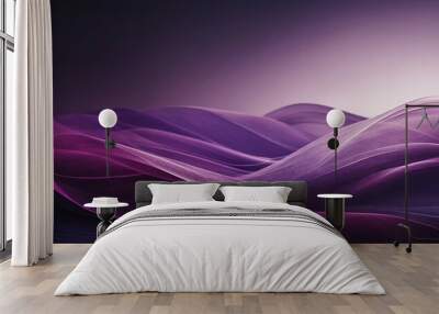 Abstract Purple Gradient Background Wall mural