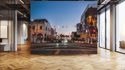 Evening in Venice, LA Wall mural