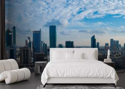 Kuwait city skyline Wall mural