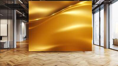 gold texture background, created by ai generated Wall mural