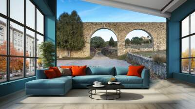 Aqueduct of Pedraza Wall mural