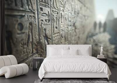 Egyptian Hieroglyphics 
 Wall mural