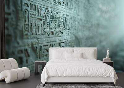 Egyptian Hieroglyphics 
 Wall mural