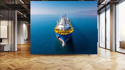 Liquefied Natural Gas Carrier Vessel, LNG Shipping and Maritime Transportation Wall mural