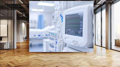 Medical Devices at Manufacturer | Precision Engineering and Innovation in Healthcare Equipment Production Wall mural