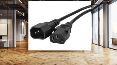 Computer power cord  Wall mural