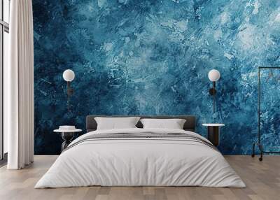 blue water surface Wall mural