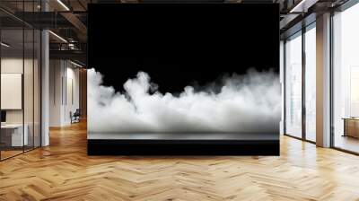 smoke on black Wall mural