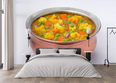 Mixed veg curry or kurma Wall mural