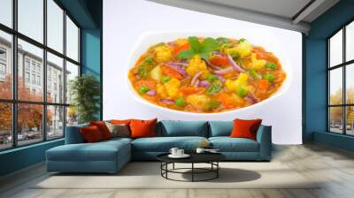 Mixed veg curry or kurma Wall mural