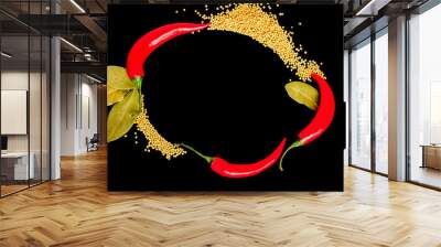 Food spice ingredients Wall mural