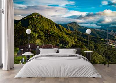 Bogota Mountains Wall mural