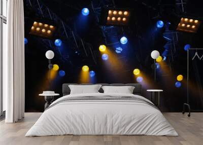 Concert lights Wall mural